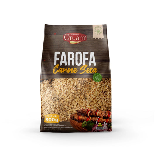 Seasoned Farofa Dry Meat 400gr