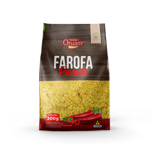 Oruam Spicy Seasoned Farofa 400gr