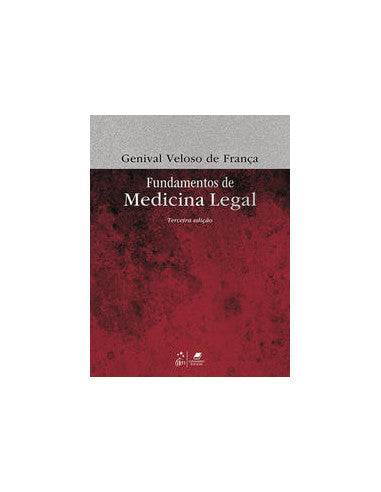 Livro, Fundamentos de Medicina Legal (França) 3/18[LS]