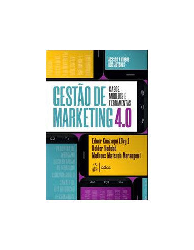 Livro, Gestão de Marketing 4.0 Casos, Modelos e Ferramentas 1/19[LS]