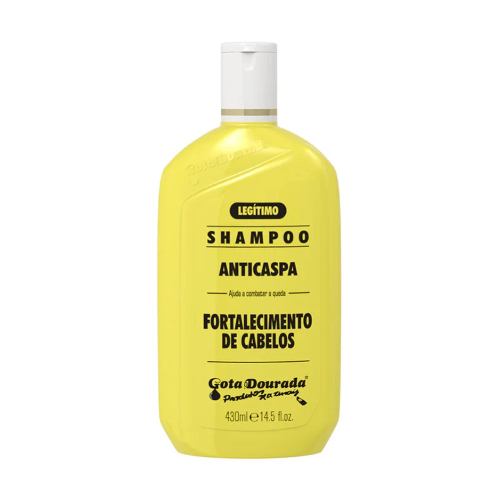 Shampoo Anticaspa - Fortalecimento de cabelos Gota Dourada- 430ml