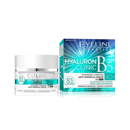 Hyaluron Clinic B5 40+ Day and Night Cream: reduces wrinkles, hydrates and firms the skin
