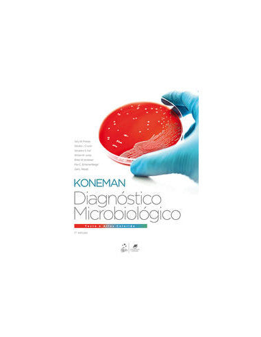 Livro, Koneman Diagnóstico Microbiológico Texto e Atlas 7/19[LS]