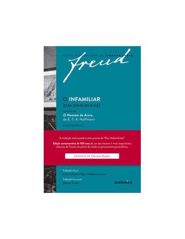 Livro, Freud o Infamiliar Das Unheimliche bilíngue O homem de areia[LS]