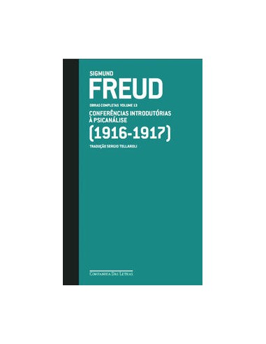 Livro, Freud v.13 (1916-1917) Conferências introdutórias à psicanál[LS]