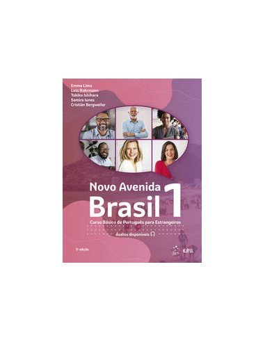 Livro, Novo Avenida Brasil 1 Curso Básico Port para Estrangeir 2/22[LS]