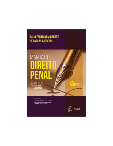 Livro, Manual de Direito Penal v.3 Parte Especial 33/21[LS]