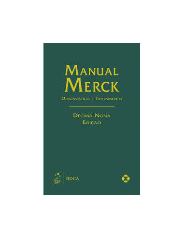 Livro, Manual Merck Diagnóstico e Tratamento 19/14[LS]