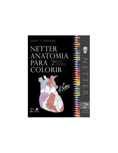 Livro, Netter Anatomia Para Colorir 2/19[LS]