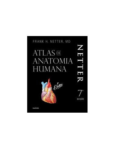 Livro, Netter Atlas de anatomia humana capa dura com Netter 3D 7/19[LS]