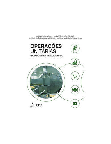 Livro, Operações Unitárias na Indústria de Alimentos vol 2 1/16[LS]