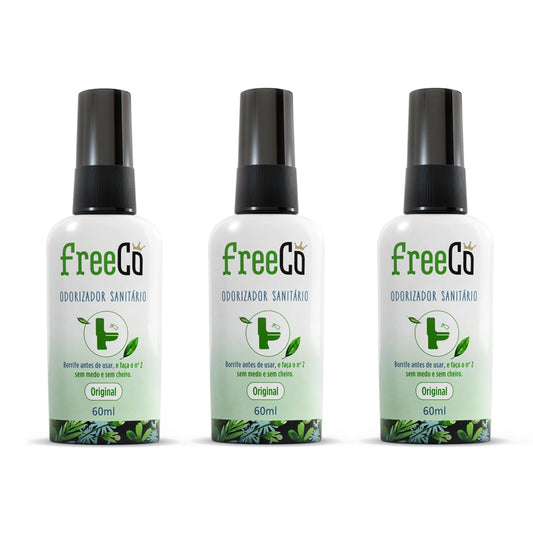 FreeCô Original Sanitary Odorizer Pack 3x 60ml