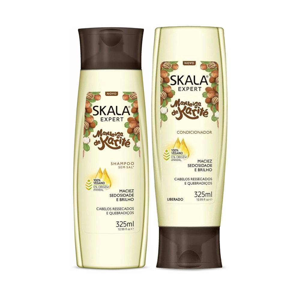 Pack Skala Shea Shampoo 325ml + Conditioner 325ml