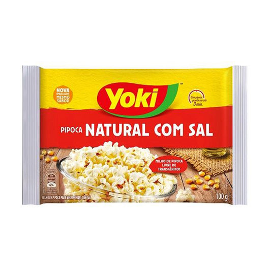 YOKI Microwave Popcorn With Salt 100g