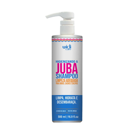 Shampoo Juba Limpeza Adequada para Ondas, Cachos e Crespos