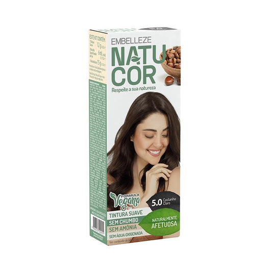 Natucor Light Brown 5.0 Coloring Kit Exp